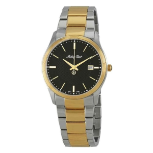 שעון זהב/כסף לגבר מטי טיסו - MATHEY TISSOT H2111BN