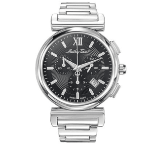 שעון כסף מטי טיסו לגבר - MATHEY TISSOT H410CHAN