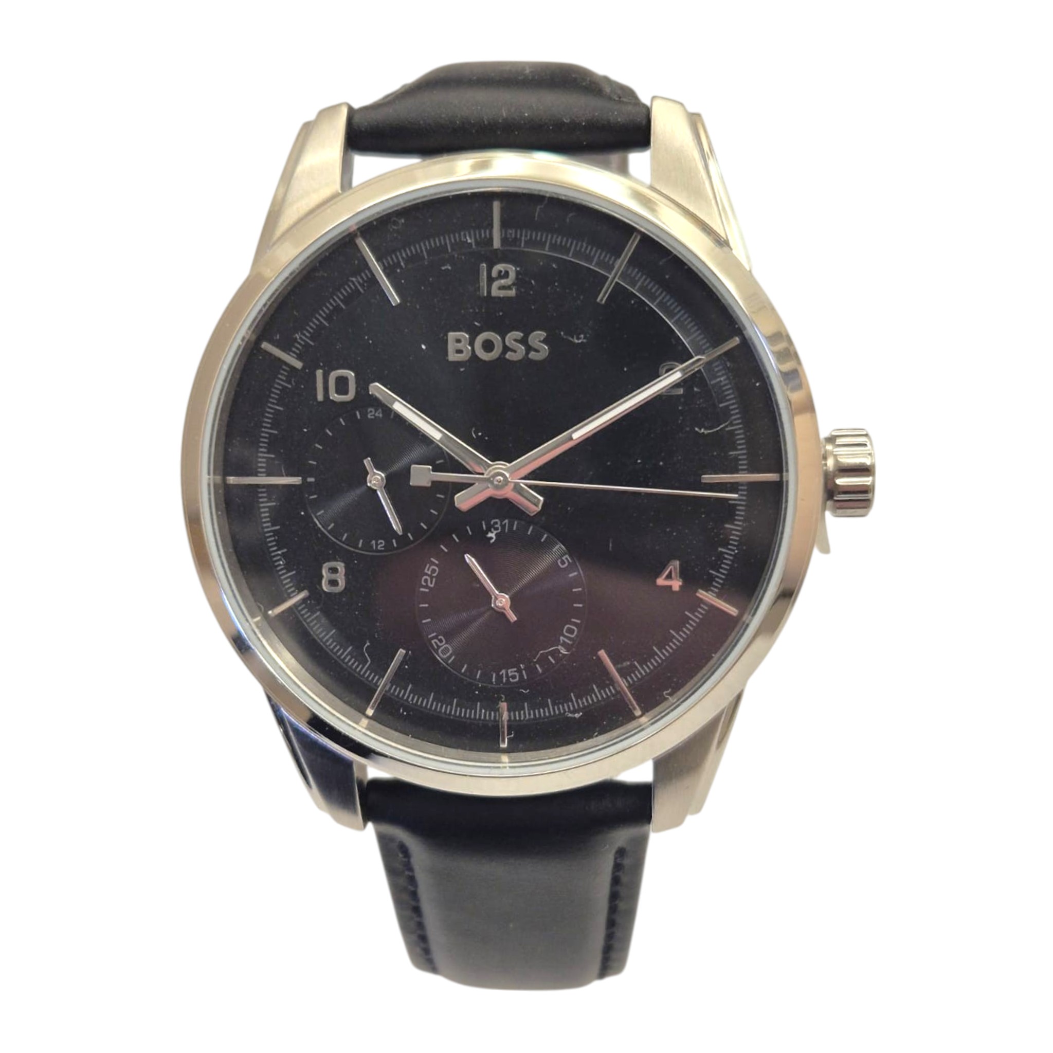שעון שחור הוגו בוס לגבר - HUGO BOSS 1513941