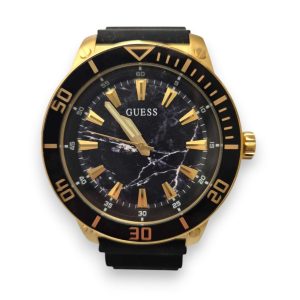 שעון שחור גס לגבר - GUESS GW0420G2